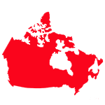 Mapa de Canada